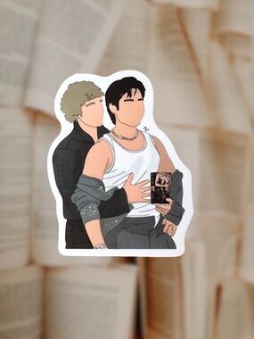 🩷10 for $10🩷 Heated Rivalry Connor and Hudson Waterproof Glossy Sticker